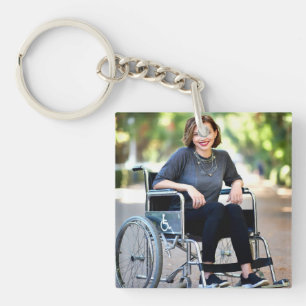 Porte-clés Photo Handicapé Personnaliser Personnalisé