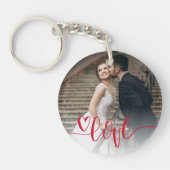 Porte-clés Photo Heart Love (Devant)
