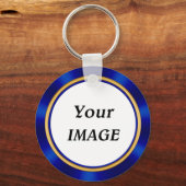 Porte-clés Photo Idées Cadeaux Supérieures Personnalisées (Verso)