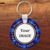 Porte-clés Photo Idées Cadeaux Supérieures Personnalisées (Recto)