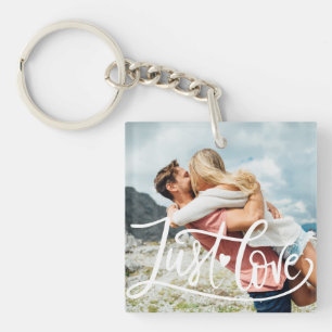 Porte-clés Photo Just Love