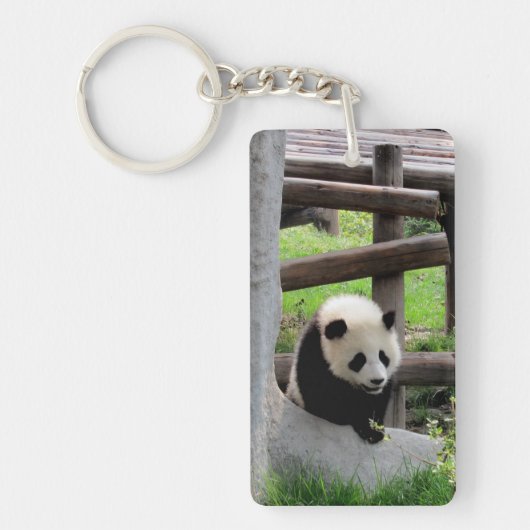 Porte-clés Photo Panda (Devant)