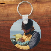 Porte-clés Photo père et fils (Recto)