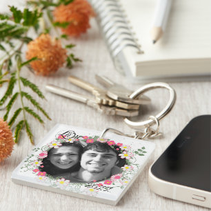 Porte-clés photo personnalisé