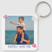Porte-clés Photo personnalisé (Dos)