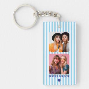 Porte-clés Photo personnalisé de couple Petit ami Meilleures