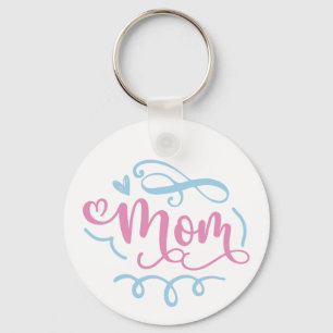 Porte-clés Photo personnalisé Maman