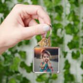 Porte-clés Photo personnalisée (main)