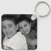 Porte-clés Photo personnalisée (Dos)