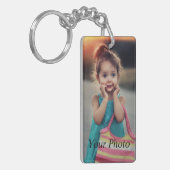 Porte-clés Photo personnalisée (Devant gauche)