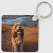 Porte-clés Photo personnalisée (Dos)