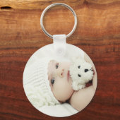 Porte-clés Photo personnalisée (Recto)