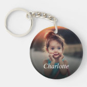 Porte-clés Photo personnalisée (Devant)