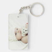 Porte-clés Photo personnalisée (Dos)