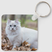 Porte-clés Photo personnalisée 2 Photo double face (Dos)