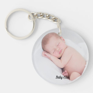 Porte-clés Photo personnalisée Baby