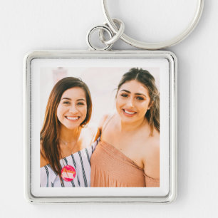 Porte-clés Photo personnalisée d'amis
