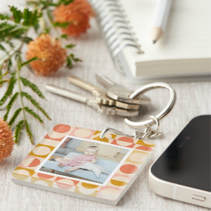Porte-clés Photo personnalisée et Motif