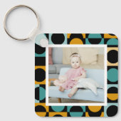 Porte-clés Photo personnalisée et Motif (Recto)