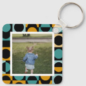 Porte-clés Photo personnalisée et Motif (Dos)