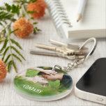 Porte-clés Photo personnalisée, Nom de l'entreprise<br><div class="desc">Photo personnalisée,  Nom de l'entreprise Cercle clé par le magasin Carte de visite.</div>