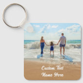 Porte-clés Photo personnalisée Nom du texte Porte - clé Vos p (Recto)