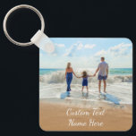 Porte-clés Photo personnalisée Nom du texte Porte - clé Vos p<br><div class="desc">Photo et texte personnalisés - Unique votre propre design - Famille personnalisée / Amis ou Cadeau personnel - Ajouter votre texte et photo - Redimensionnez et déplacez des éléments avec l'outil de personnalisation ! Choisissez la police / taille / couleur ! Bonne chance - Soyez heureux :)</div>