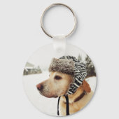 Porte-clés Photo personnalisée pour animal de compagnie (Recto)