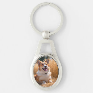 Porte-clés Photo personnalisée pour animaux
