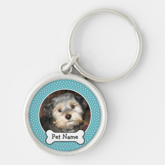 Porte-clés Photo personnalisée pour animaux de compagnie avec