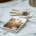 Porte-clés Photo personnalisée   Texte une photo Porte - clé<br><div class="desc">ajoutez facilement votre image verticale à ce porte - clé modèle. la photo apparaîtra à la fois sur le devant et sur le dos du porte - clé, tout comme le texte personnalisé que vous entrez. recherchez quelque chose sans texte, ou la possibilité de placer une autre image sur le...</div>
