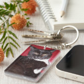 Porte-clés photo personnalisées avec Finder perdu (Devant droit)