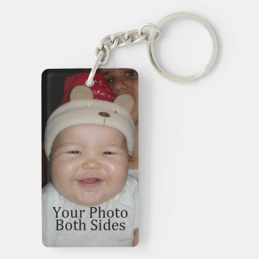 Porte-clés Photo personnelle (Dos)