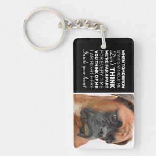 Porte-clés Photo Pet commémoration