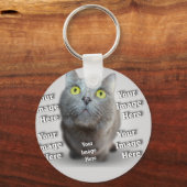 Porte-clés Photo PET ✨ Lovely Custom (Recto)