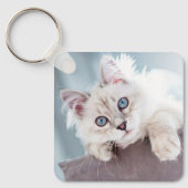 Porte-clés Photo pour animaux de compagnie Amoureux de les ch (Recto)