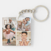 Porte-clés Photo recto verso Collage photo (Dos)