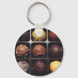 Porte-clés Photo Truffe au chocolat