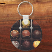 Porte-clés Photo Truffe au chocolat (Recto)