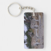 Porte-clés Photo Zebra Double Take (Devant)