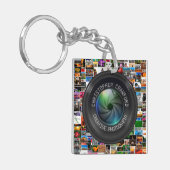 Porte-clés Photographe et objectif de caméra d'affaires de (Devant gauche)