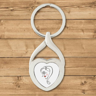 Porte-clés Photographe féminine