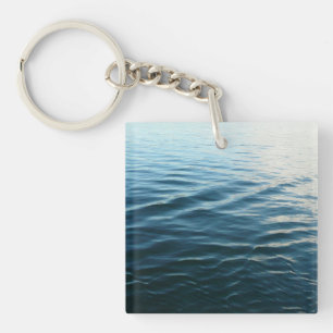 Porte-clés Photographie abstraite de la nature : nuances d'ea