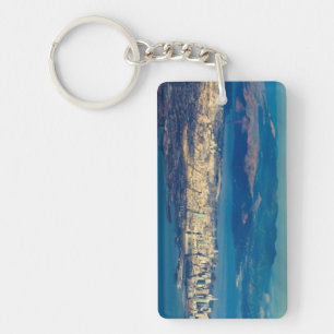 Porte-clés Photographie aérienne de la Baie de San Franciso