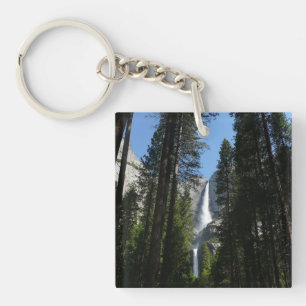 Porte-clés Photographie de paysage de Yosemite Falls et des b