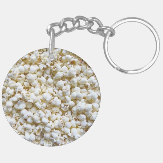 Porte-clés Photographie de Popcorn Texture (Dos gauche)