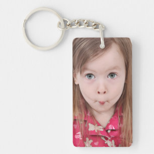 Porte-clés Photos personnalisées d'enfants Personnalisé 2 i