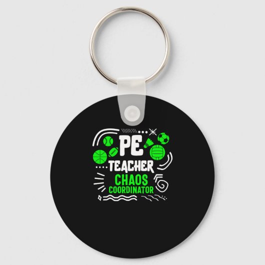 Porte-clés Physical Education Teacher (Recto)