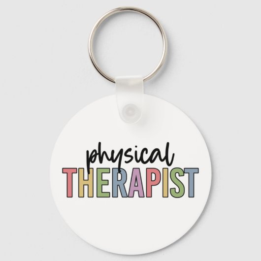 Porte-clés Physiothérapie physique PT Graduate Physiothérapie (Recto)