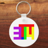 PORTE-CLÉS PI = 3,14 (Recto)